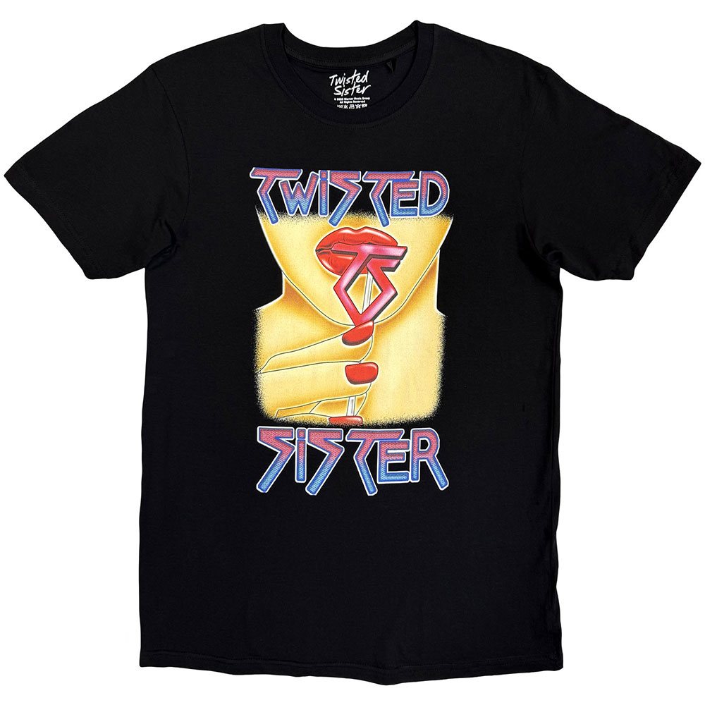 Twisted Sister - Nails Heren Tshirt - Zwart